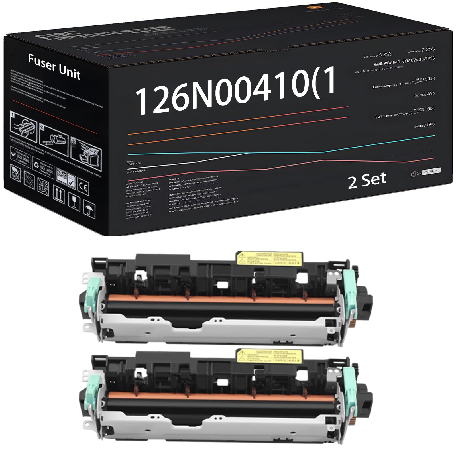 126N00410(110V) Fuser Unit Compatible for Xerox Phaser 3320DNI Phaser 3330 WorkCentre 3225DNI 3315DN 3325DNI 3335 Printers (2 Set)