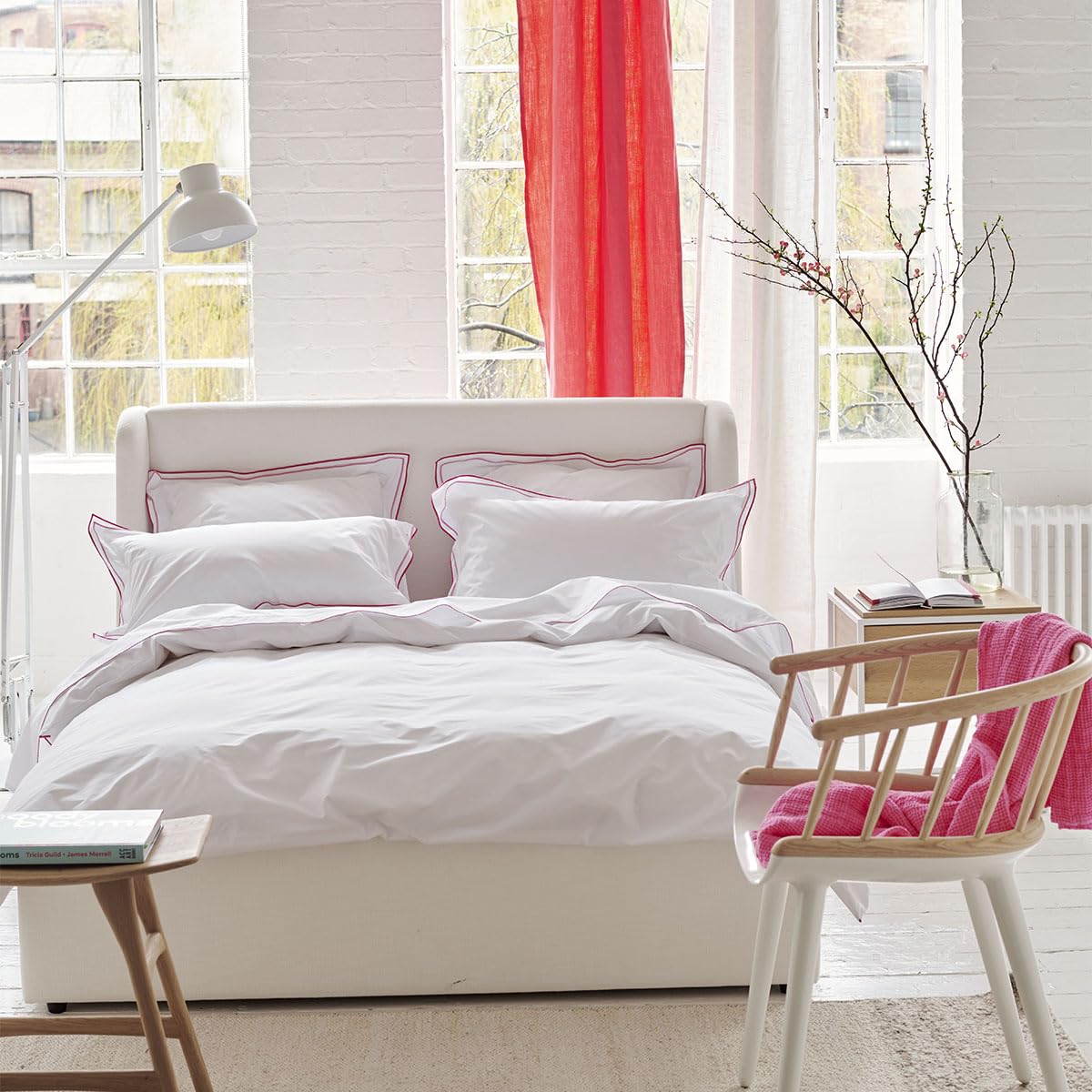 Duvet cover, Astor Peony, 260 x 240 cm, Designers Guild