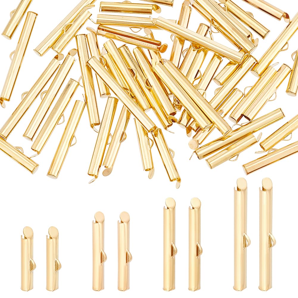 Fermoirs coulissants acier or 18k pour créer vos bracelets ajustables du quotidien