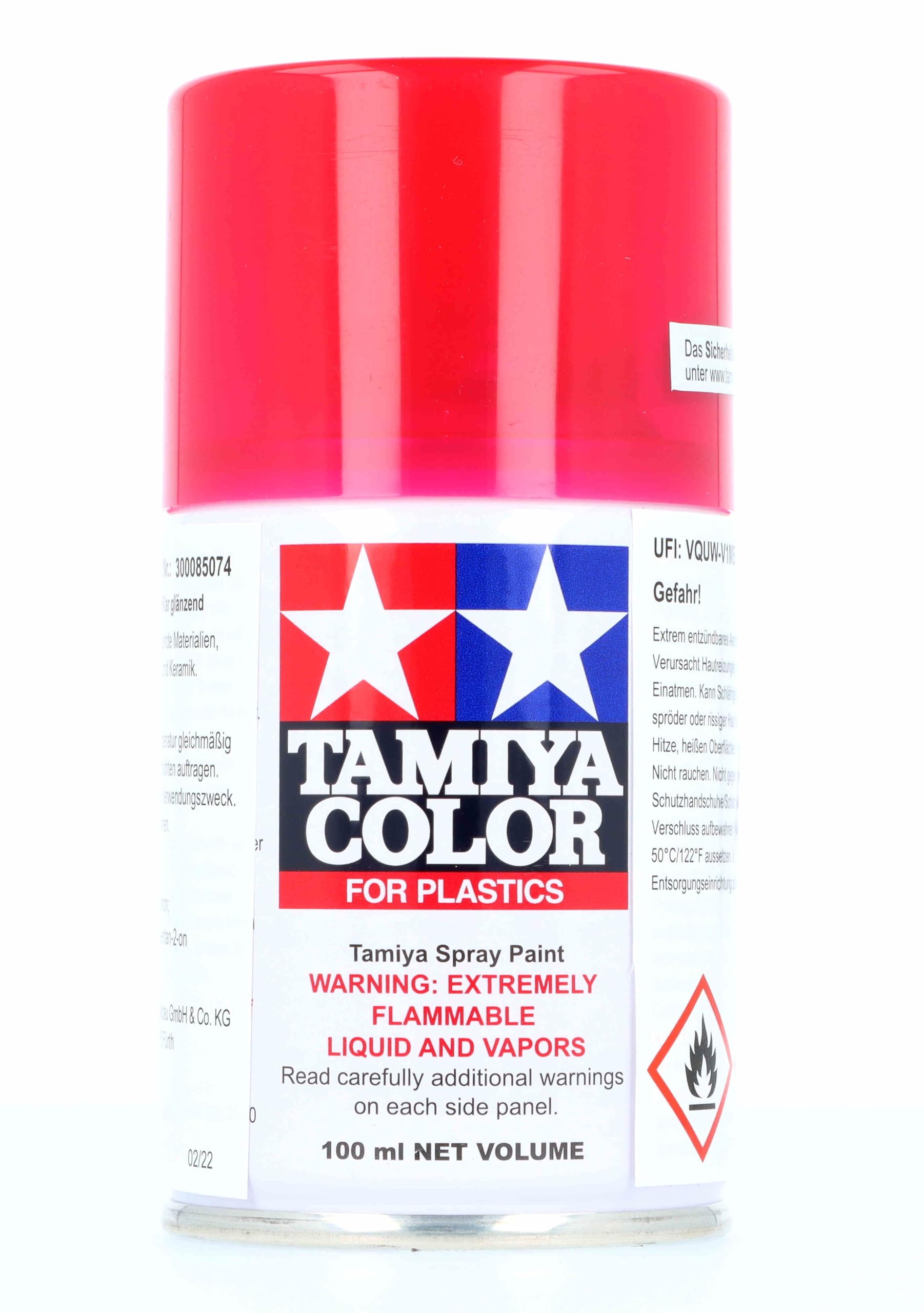Spray Lacquer Ts 74 Clear Red 100ml Spray Can 85074 | Desertcart