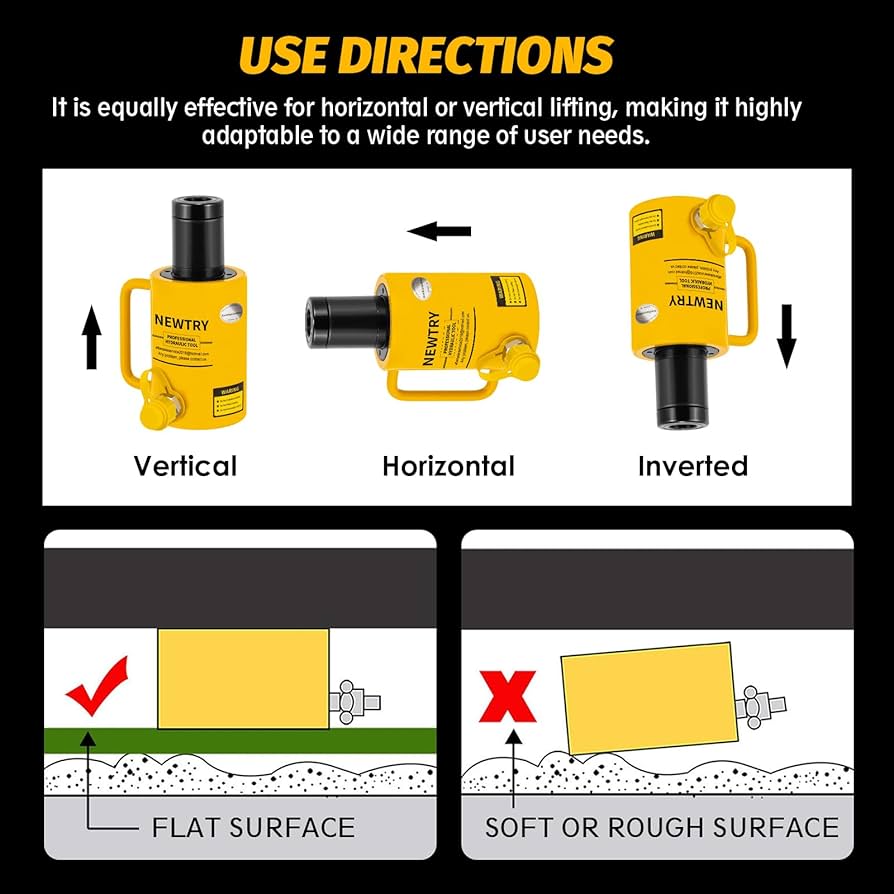 イブ　淡竹20kg Pro Series 20 Ton Shorty Air Hydraulic Bottle Jack, Bottle