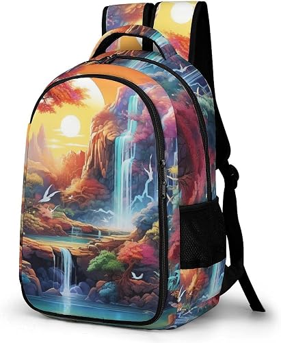 Cartable Thème Automne Primaire CE2 Fille Garçon Sac à Do WECECE