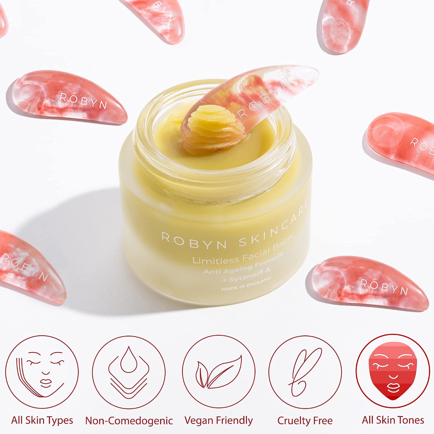 Robyn Skincare Limitless Bio Retinol Night Face Balm with Açai Oil, Naturally Firm, Nourish and Protect Skin - Image 3