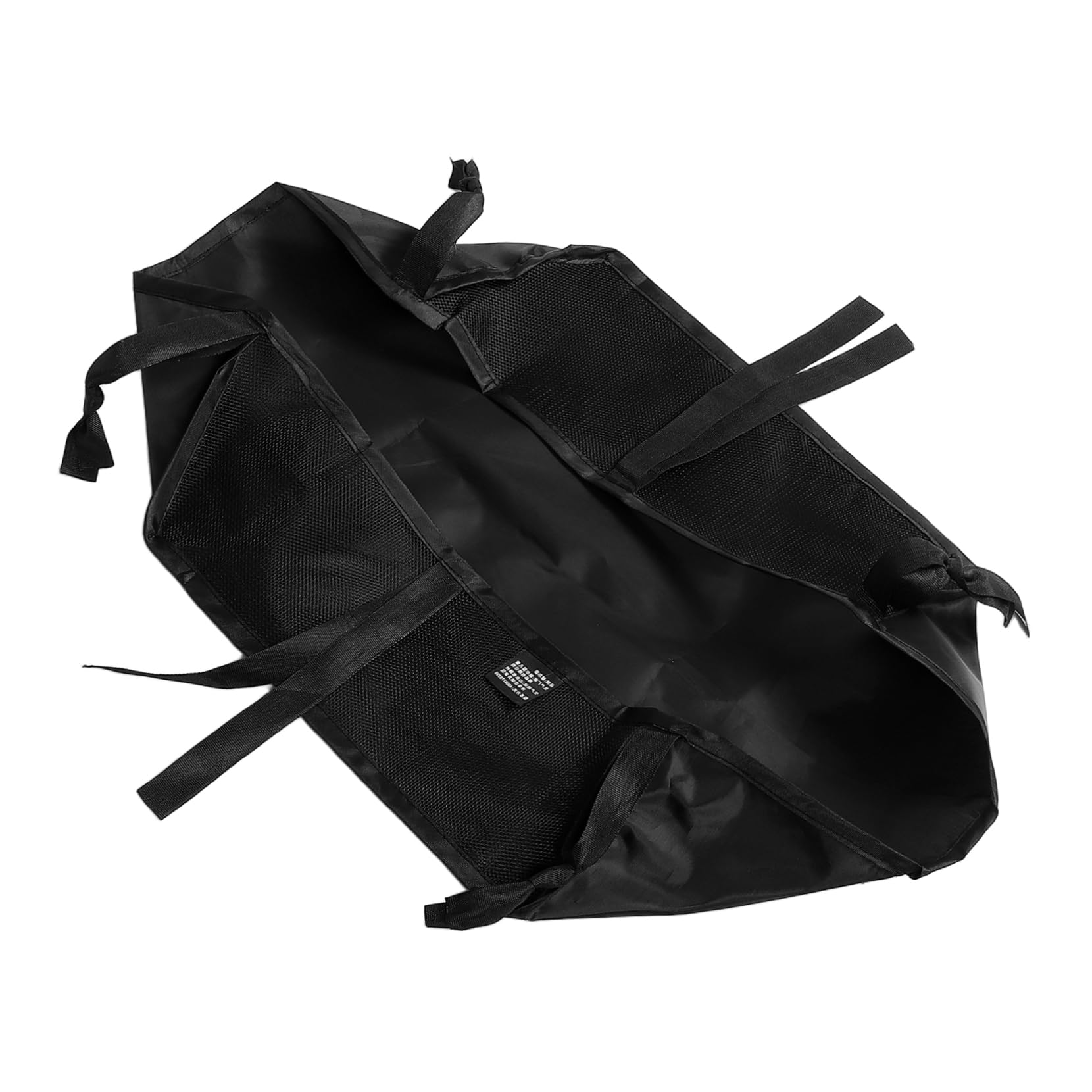 Milisten Stroller Organizer Mesh Storage Bag for Essentials Convenient Under Stroller Attachment for Shopping Carts Efficient Cargo Holder Portable Design Rapid Installation