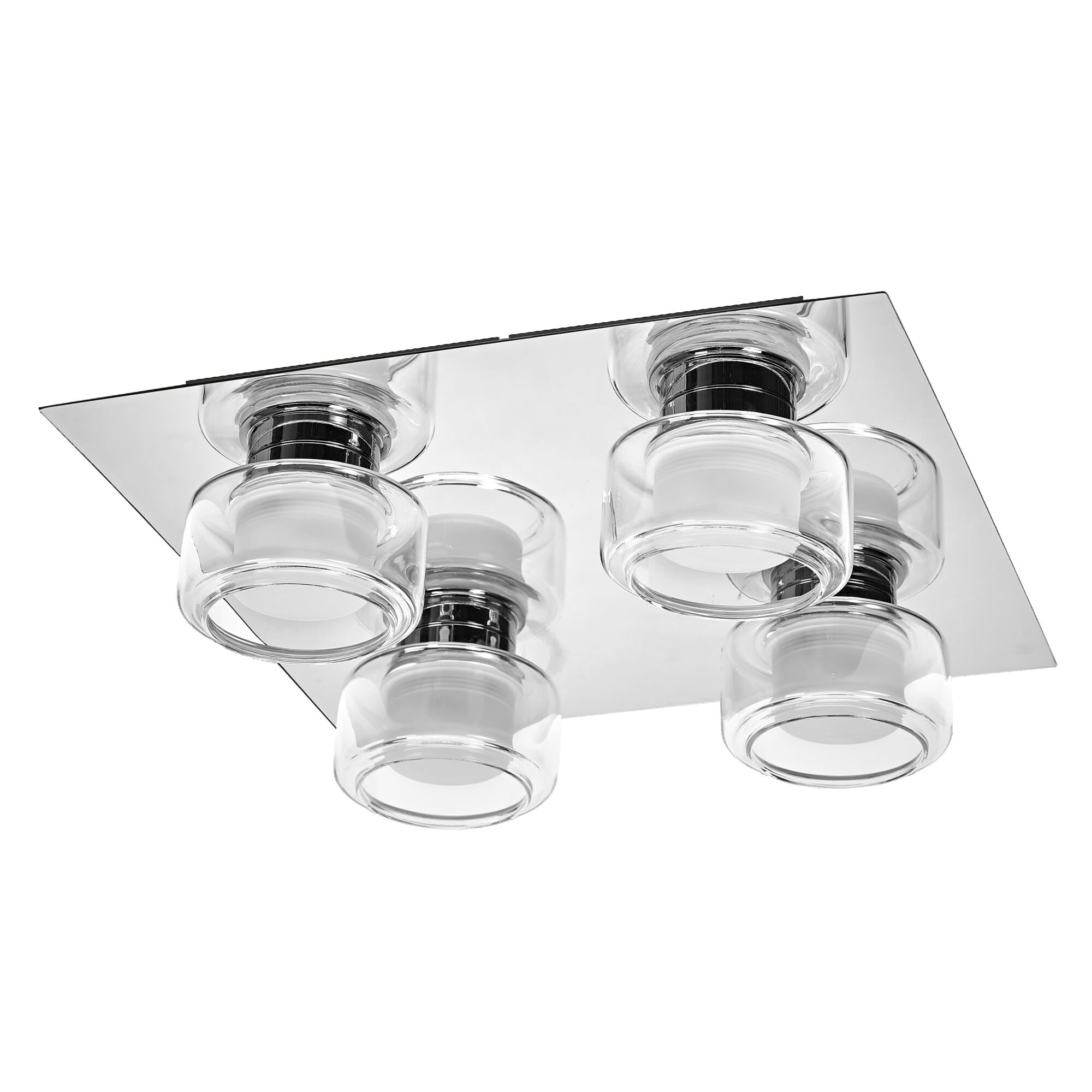 LEDVANCE ORBIS Flame applique et à LED, chrome, 22W, 1400lm, 3000/4000K,