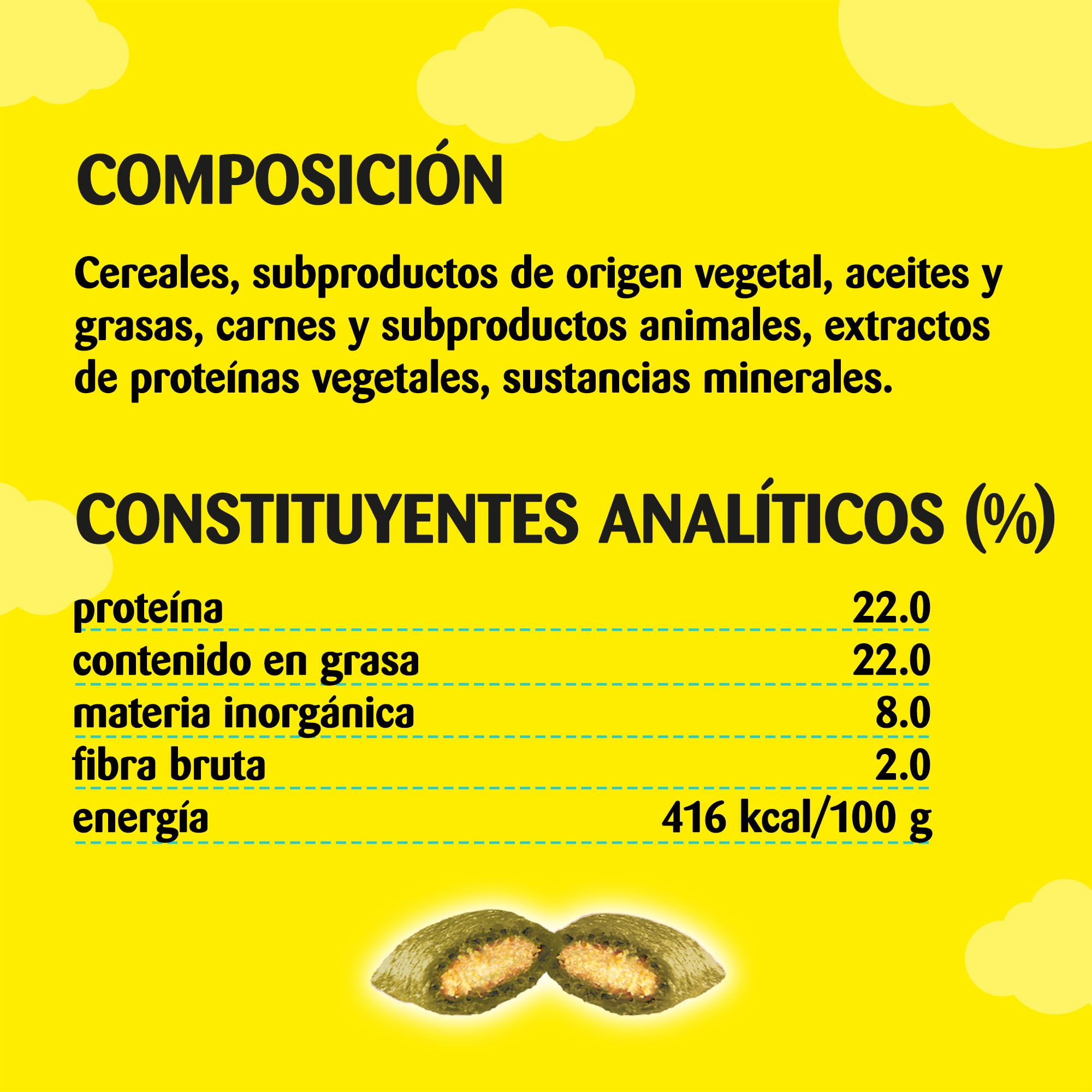 Catisfactions Premios para Gatos Sabor Hierba Gatera 6 Packs de 60g