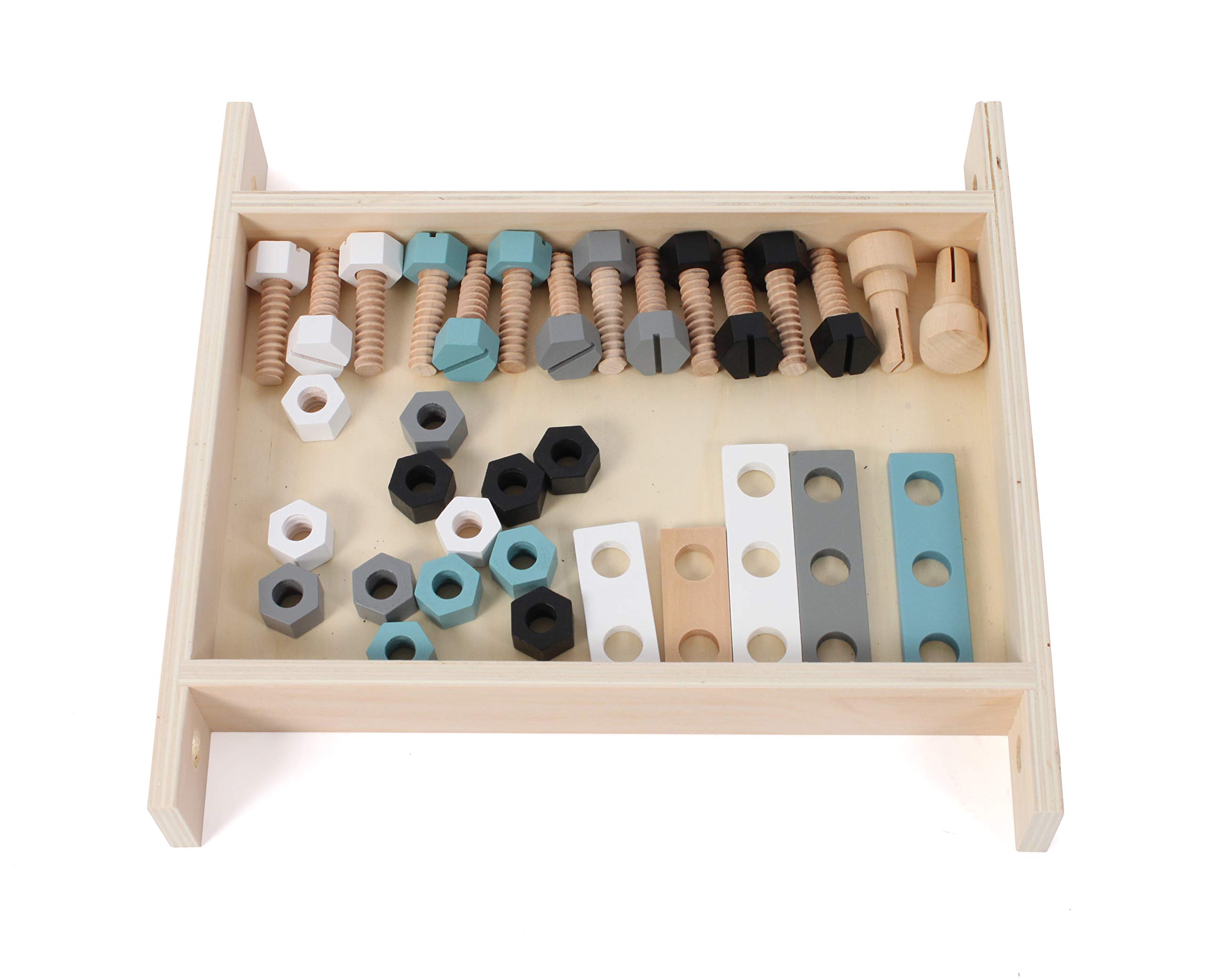 Bayer Chic 2000 Kinder-Werkbank | Holz | Mit Werkzeug & Zubehör | Robuste Werkbank aus Holz für kleine Handwerker. Inklusive umfangreichem Zubehör. Fördert Geschick & Kreativität ab 3 Jahren.