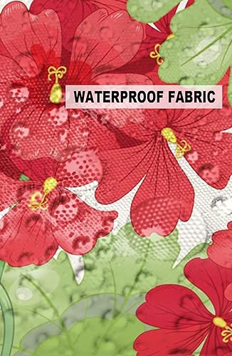 Miniatura 5 de Litter Star Fundas de almohada impermeables para exteriores, 16 x 16 pulgadas, diseño de flores de Tianzu en acuarela, fundas de cojín cuadradas