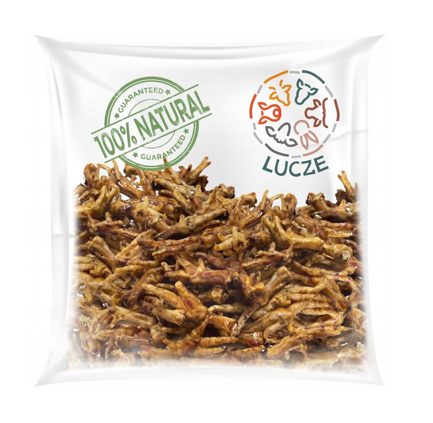 Getrocknete Hühnerfüße für Hunde, 5 Stück, 100% natürliche Kausnacks ohne Zusatzstoffe, luftgetrocknet & proteinreich… – Ansicht 2