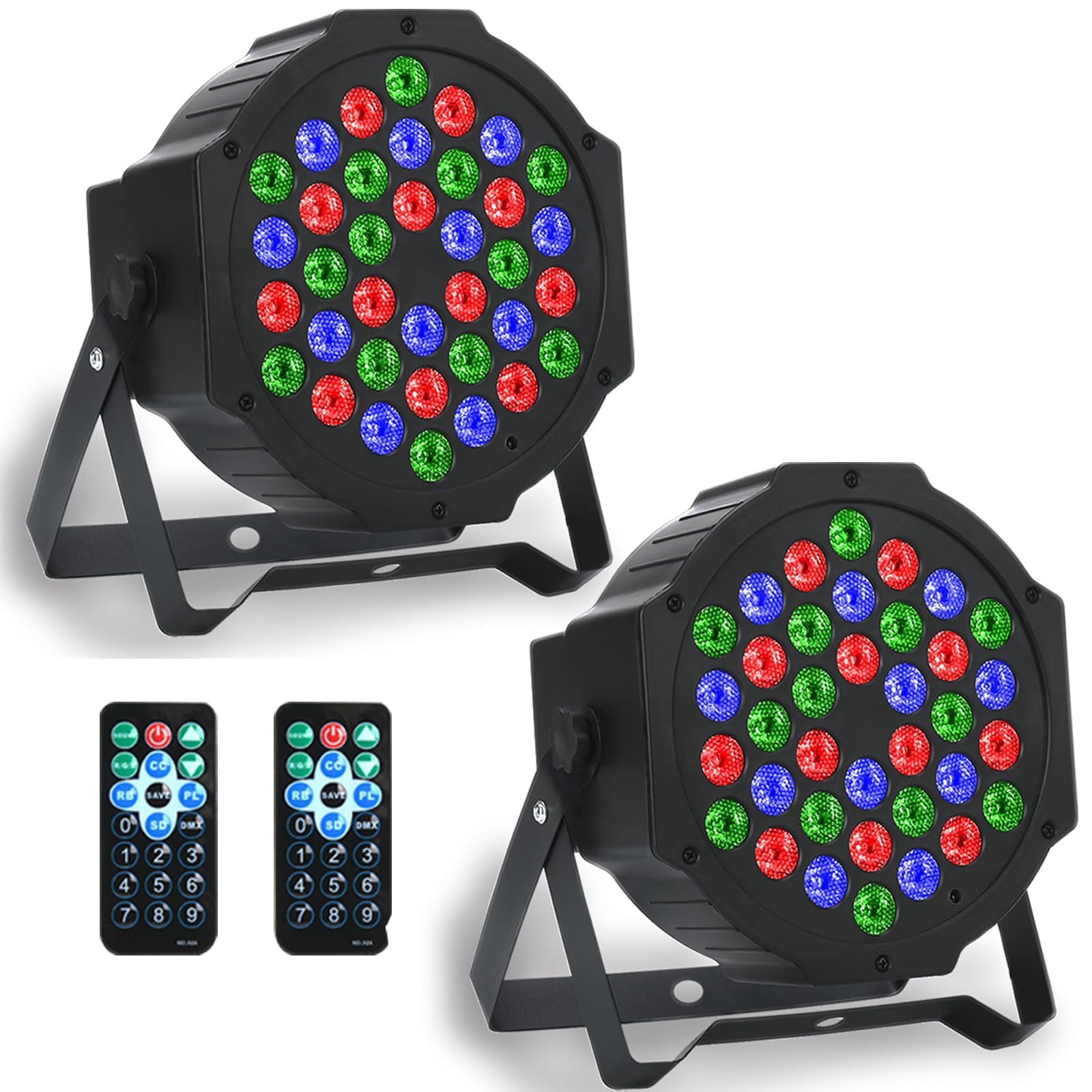 Photo 1 of OjpZorynic 36 LED Stage Lights (2 Pack)