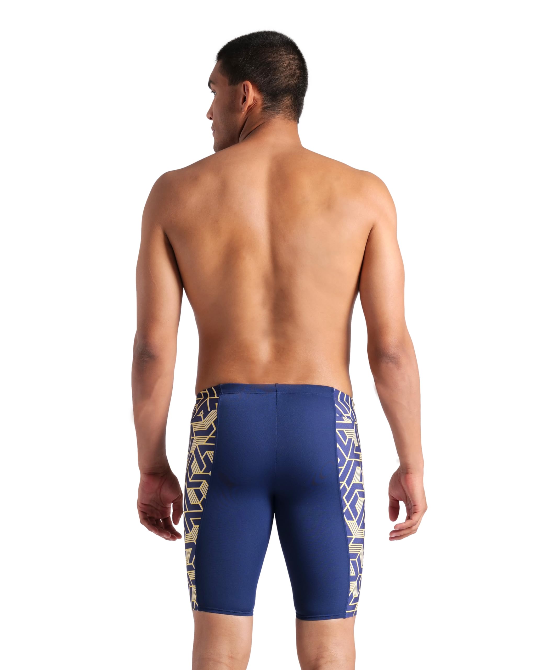 Arena Herren Arena Performance Men's Escape Swim Jammer Athletic Swimwear Professional Swimsuit Badehose (1er Pack)