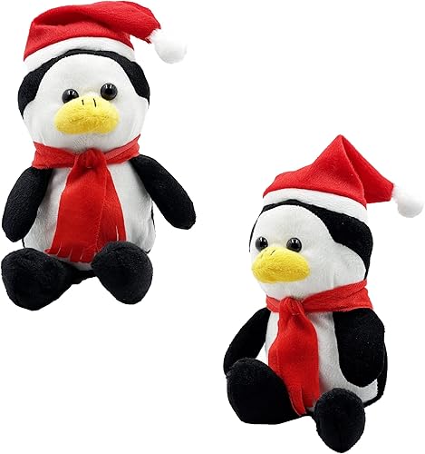 Miniatura 3 de The Dreidel Company Peluche de animales de Navidad, animales de peluche de 10 pulgadas, juguete súper suave y acogedor, decoración del aula y el