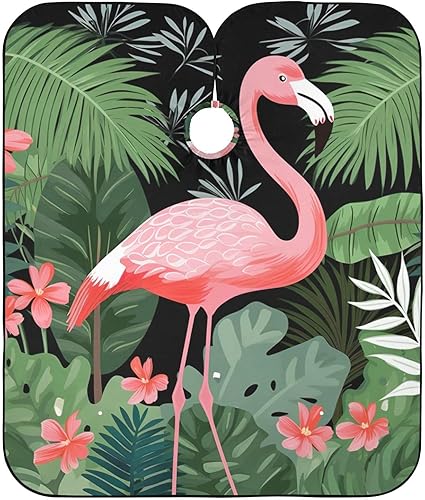 Wolf Barbers Capes - Capa de corte de pelo ajustable, cabo de corte de pelo, 64.9 pulgadas x 55.1 pulgadas