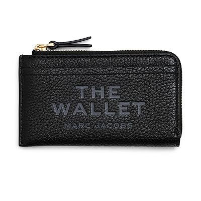 Marc Jacobs The Leather Top Zip Wallet Wallet Women