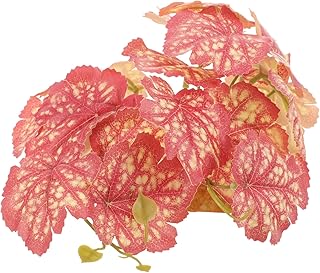 Balacoo Decoração Decoração Planta Falsa Ornamento De Planta Artificial Tanque De Peixes Ornamento De Planta Réptil Tanque Planta Plantas Répteis Caixa Réptil Suprimentos Répteis Plantas