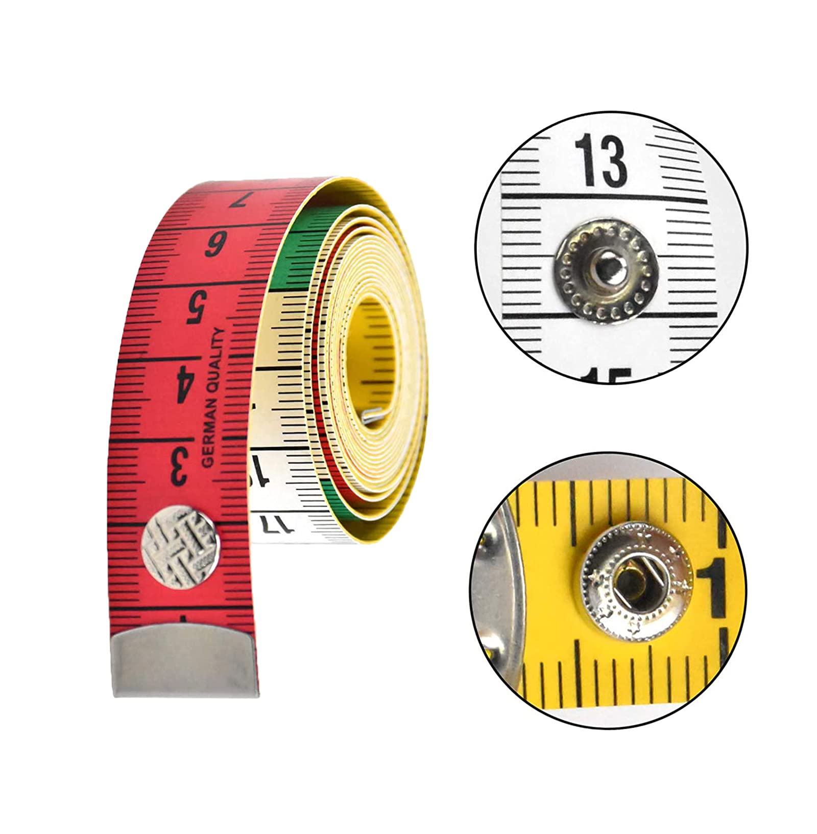Uxcell 60-Inch Soft Tape Measure - Dual Sided CM/Inch, Sewing & Tailor Ruler - View #8