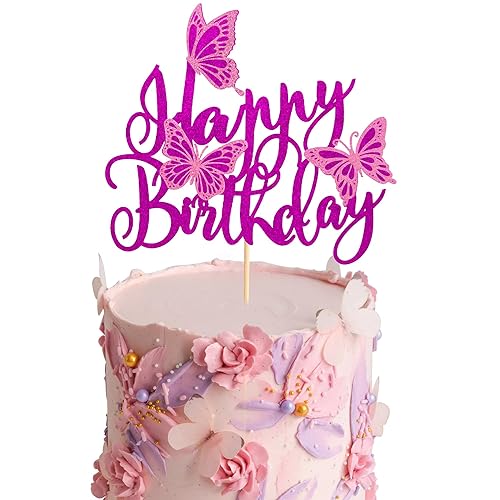 Miniatura 7 de Arthsdite Decoración para tartas A Little Butterfly Is On Her Way, anuncio de embarazo, revelación de género, baby shower, bienvenida al recién