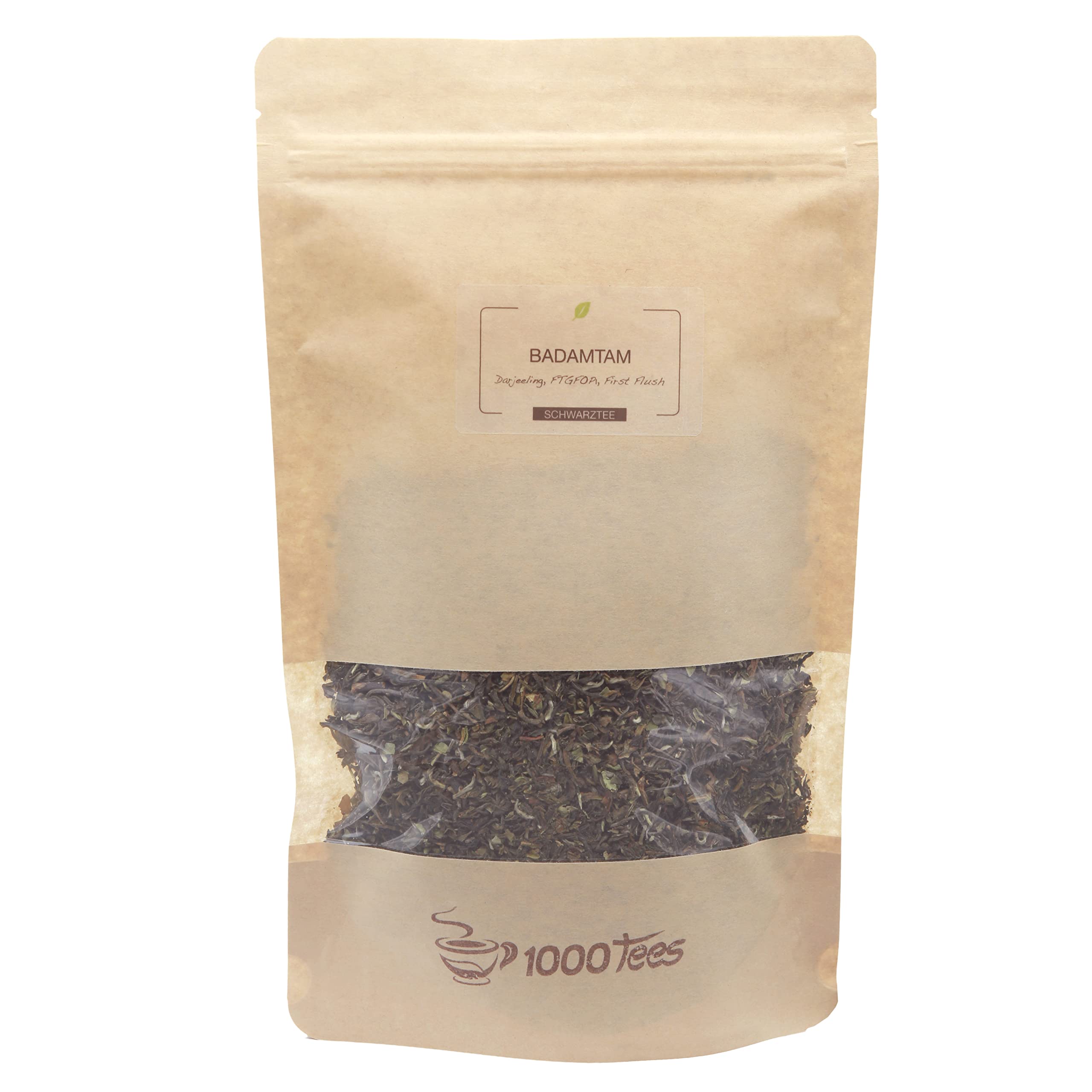Schwarztee Badamtam First Flush aus Darjeeling, mild, blumig, frisch abgefüllt
