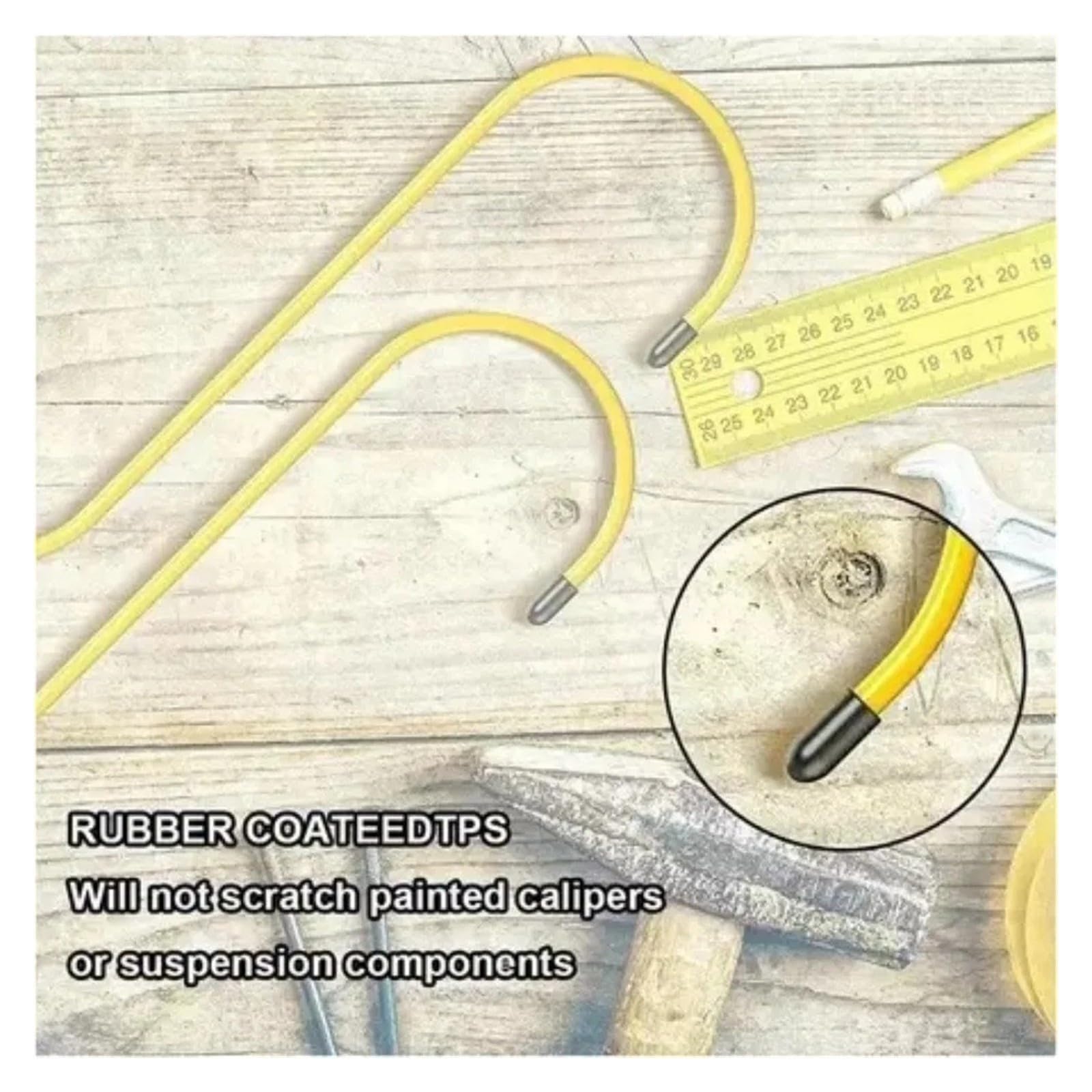 Herramienta de reparación de suspensión para coche, con forma de S