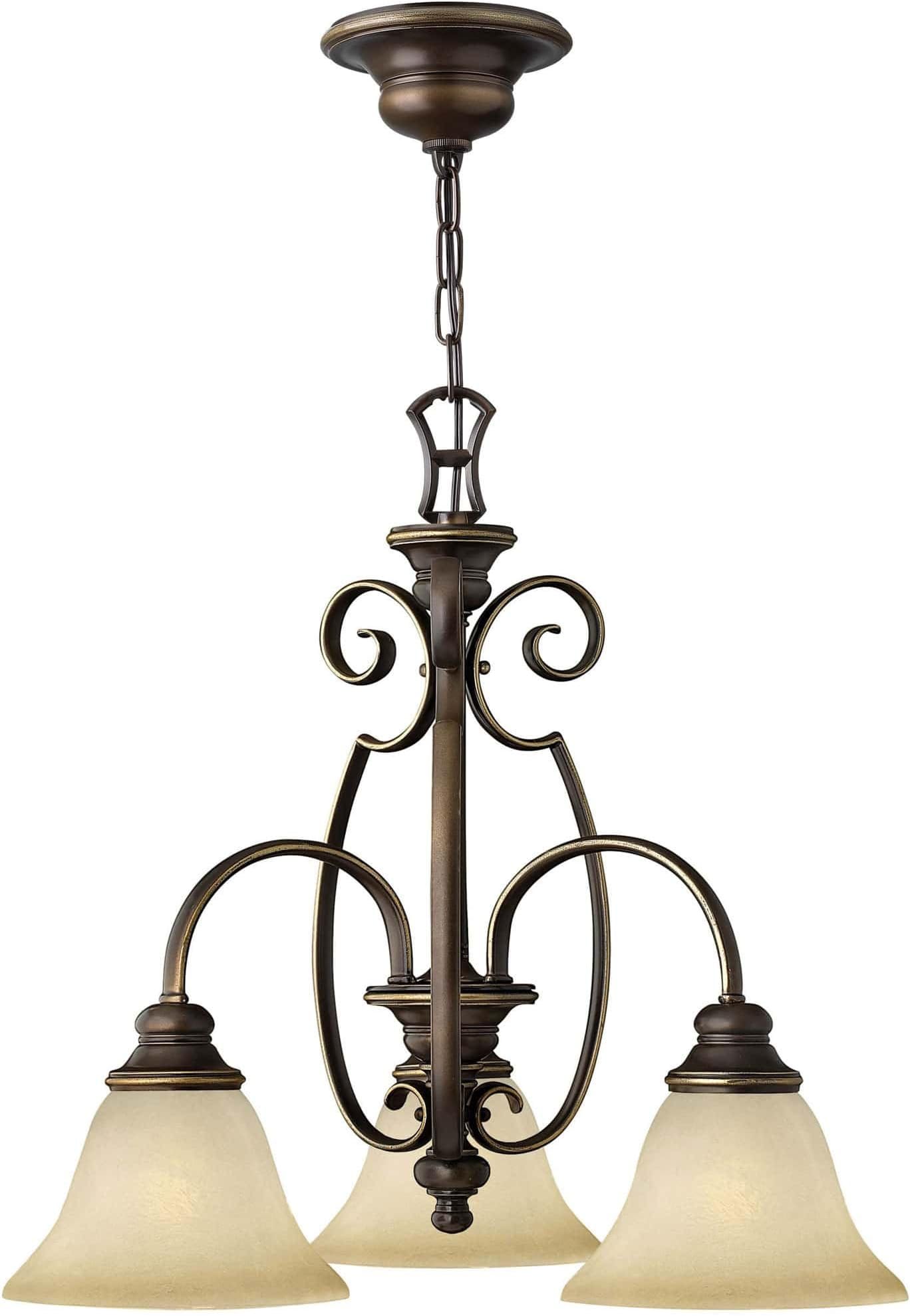 Cello 3 Light Chandelier