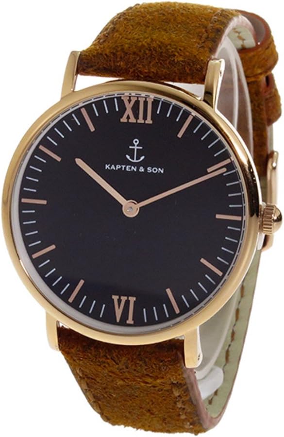 KAPTEN&SON キャプテンアンドサン 腕時計 Heritage/黒 KAPTEN&SON キャプテンアンドサン 腕時計 Heritage/黒