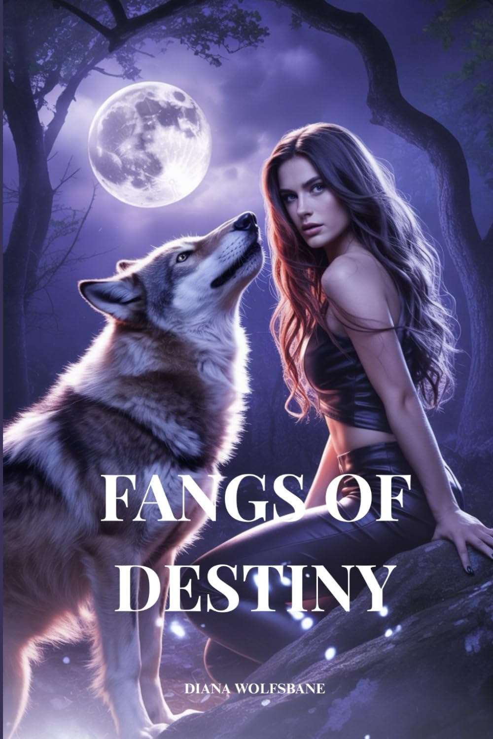 FANGS OF DESTINY: A Fated Mates Wolf Shifter Paranormal Romance (Wolf Mates & Alpha Hearts)