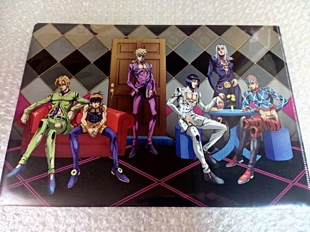 JOJO×LUMINE クリアファイル 全6種/ジョジョ5部 黄金の風 五部 part5