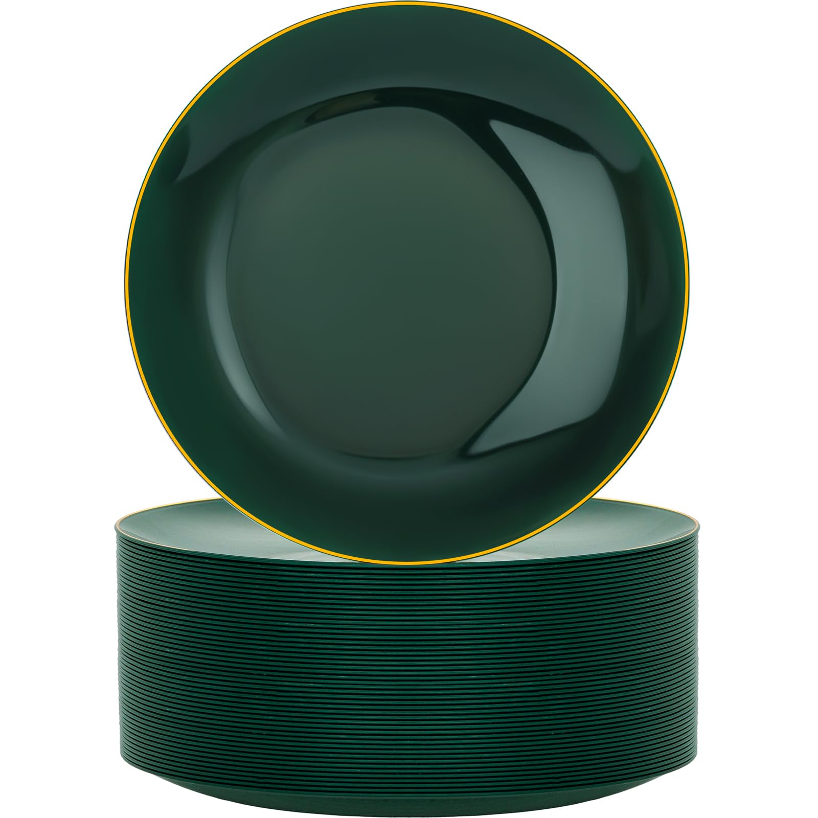 Gold Disposable Plates - 100 Pack -22