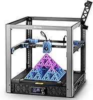Impressora 3D Sovol SV08 Core-XY de código aberto, impressoras 3D de alta velocidade máxima de 700 mm/s com câmera, nivelamento automático com 4 motores Z independentes, tamanho de impressão grande