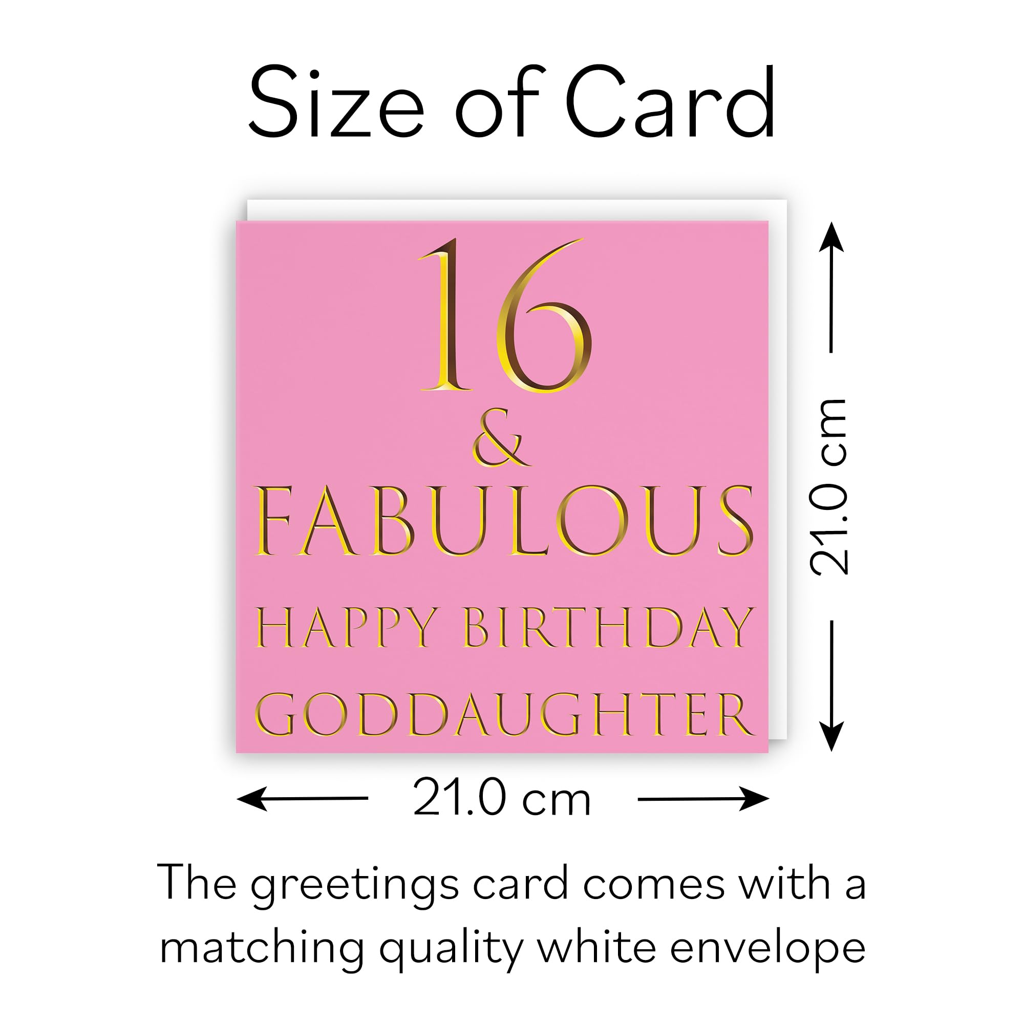 Hunts England Divertente biglietto di auguri per il 16