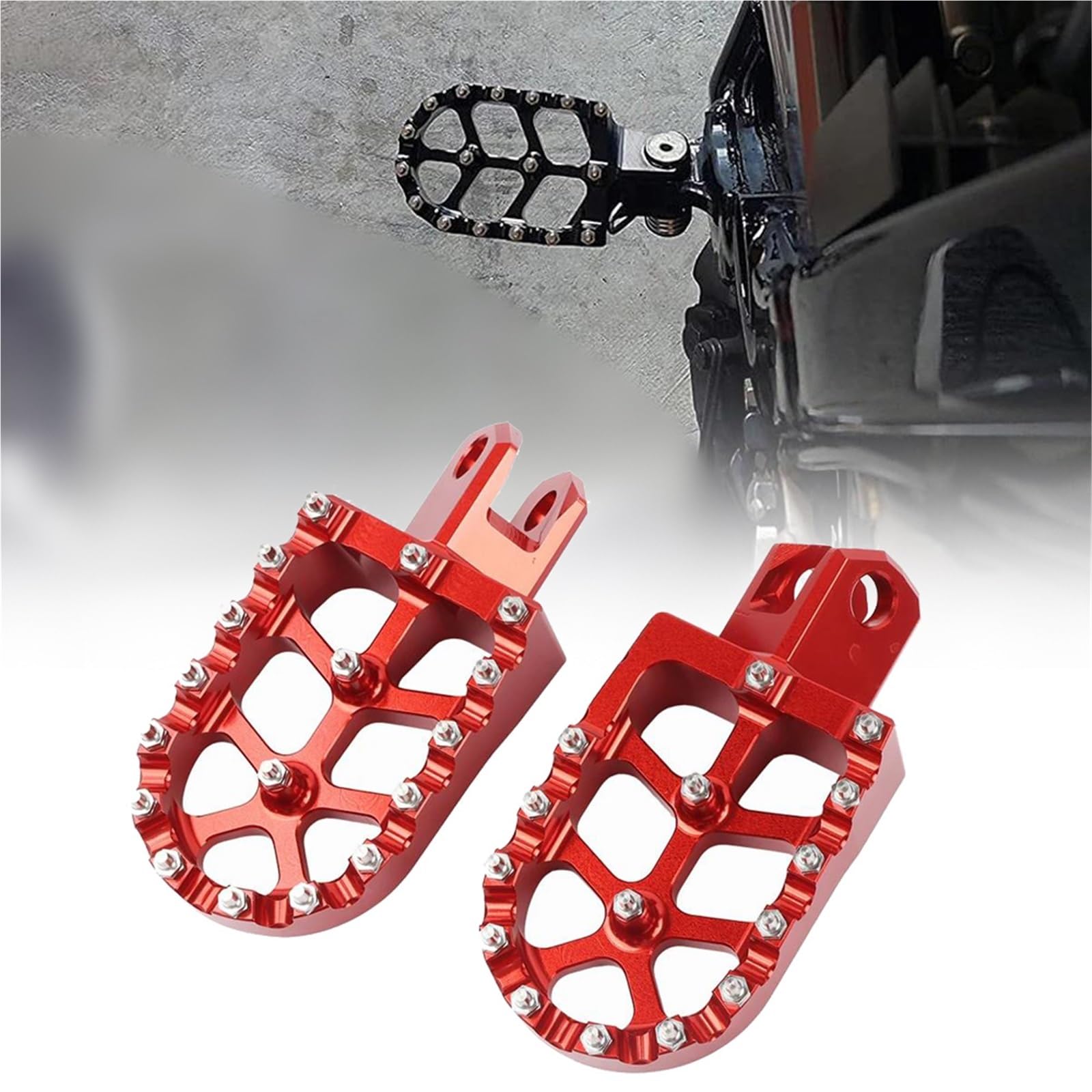 Repose-Pieds Moto Suzuki DRZ400 antiderapant pour une adherence maximale