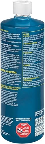 Miniatura 7 de GLB 71205-SP-02BX Super Blue - Clarificador de piscina, 1 cuarto de galón, paquete de 2