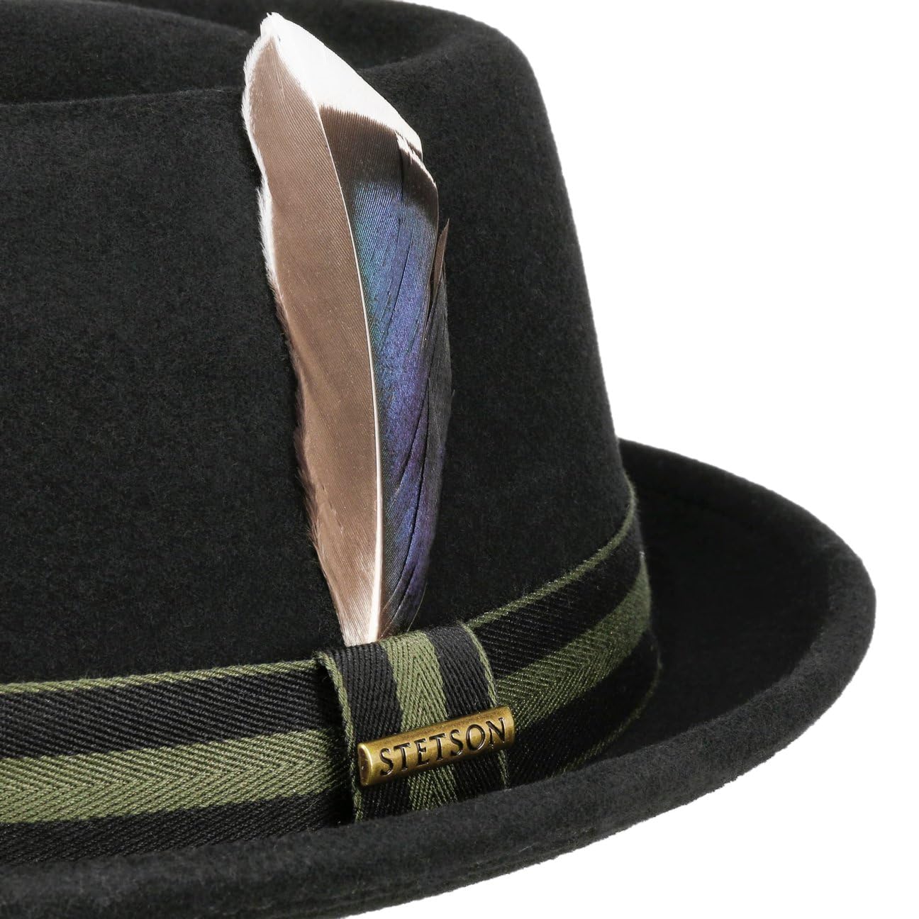 STETSON Tenverson kapelusz pork pie zgniatany filc welniany Meski Caly rok