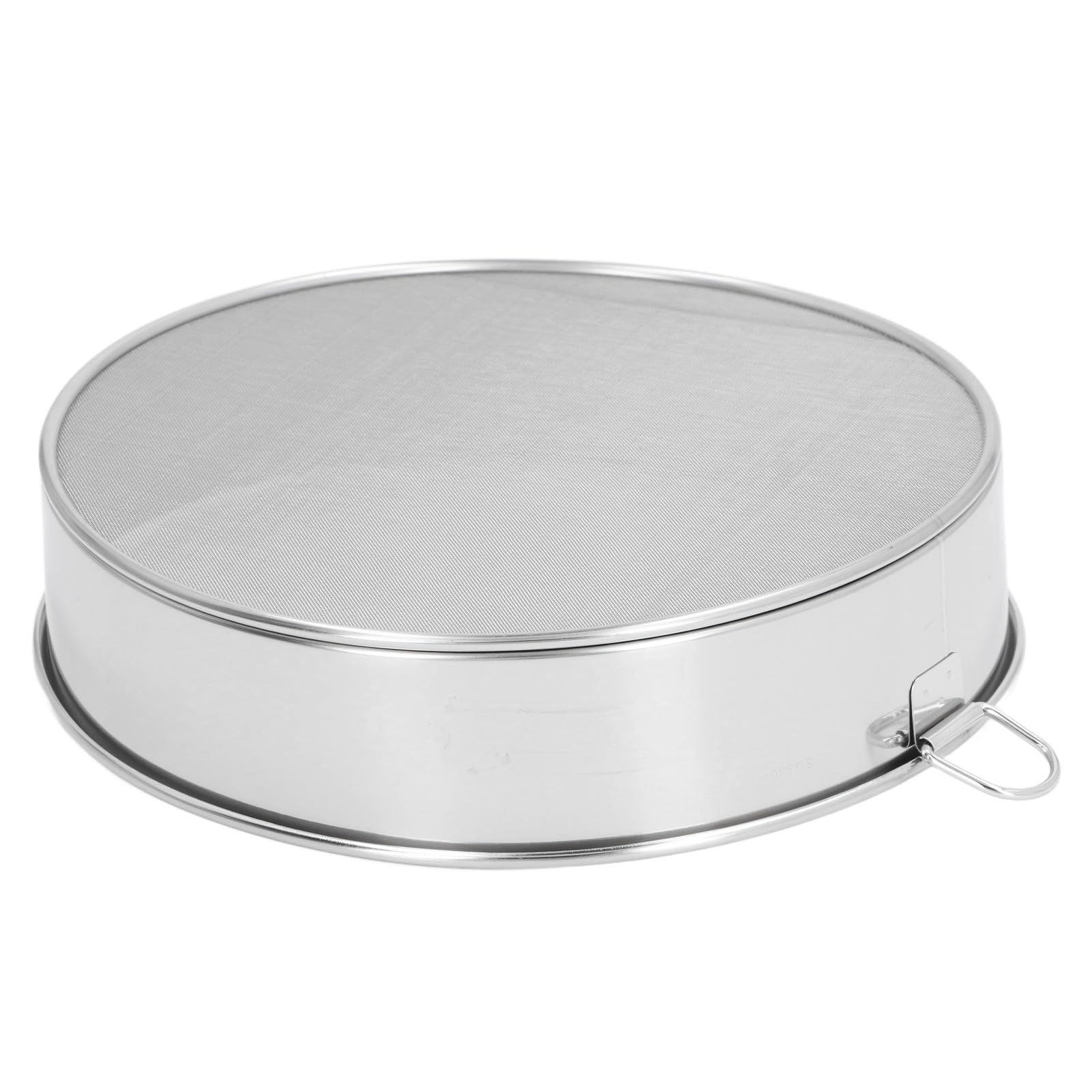 Duży Rozmiar 80 Mesh Sitko Przesiewacz Mąki, Platerowany Sito ze Stali Nierdzewnej, łatwy do Czyszczenia, Wielofunkcyjny