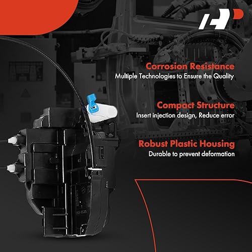 Miniatura 5 de A-Premium Actuador de bloqueo de puerta compatible con vehículos Infiniti y Nissan, QX56 2005-2007, Armada 2005-2009, Titan 2005-2012, Armada