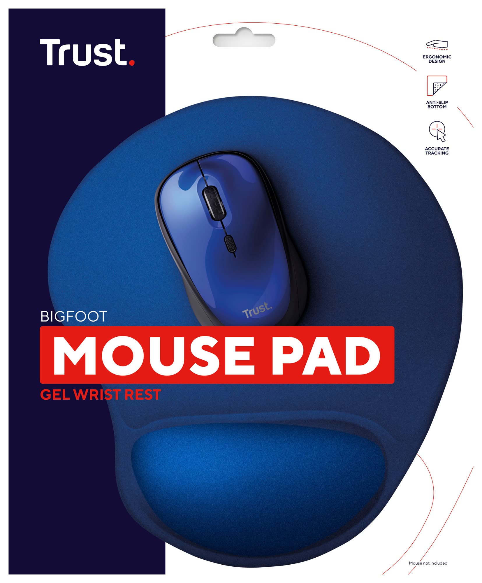 Trust 20426 Bigfoot Mouse Ped, Mavi