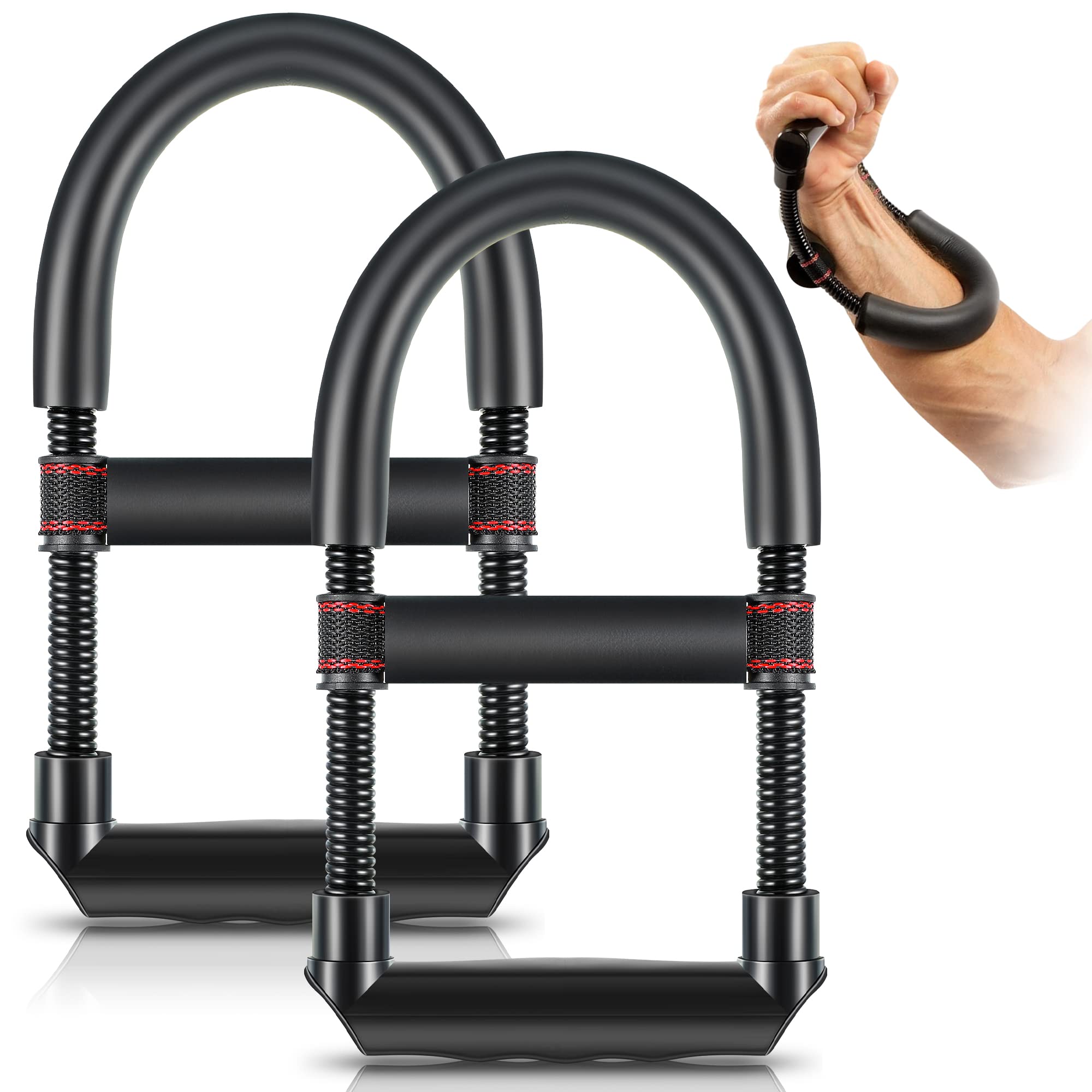 Dreyoo Wrist and Forearm Strengthener, 2 Pack Wrist Arm Exerciser with Adjustable Resistance for Improving Strength or Therapeutic Strengthening, Gym Arm Grip Workout Strength Trainer Hand Developer (B0C1ZMRTJG) Amazon Price History, Amazon Price Tracker