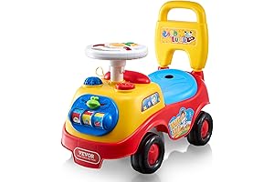 VEVOR Sit and Ride Toys, Toddler Ride On Push Car