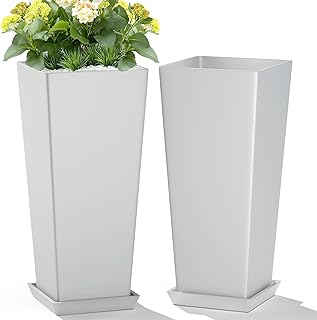 Extra Large White Planters For Outside Picks collage image 1