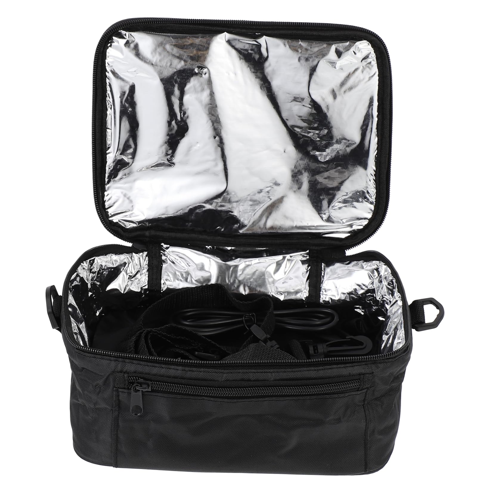 BESTonZON 1pezzi Borsa Termica Per Pranzo Sacchetto Isolante Per Riscaldamento Cibo Auto Pratica Borsa Da Picnic e Barbecue Per Famiglie e Oxford Con Isolante