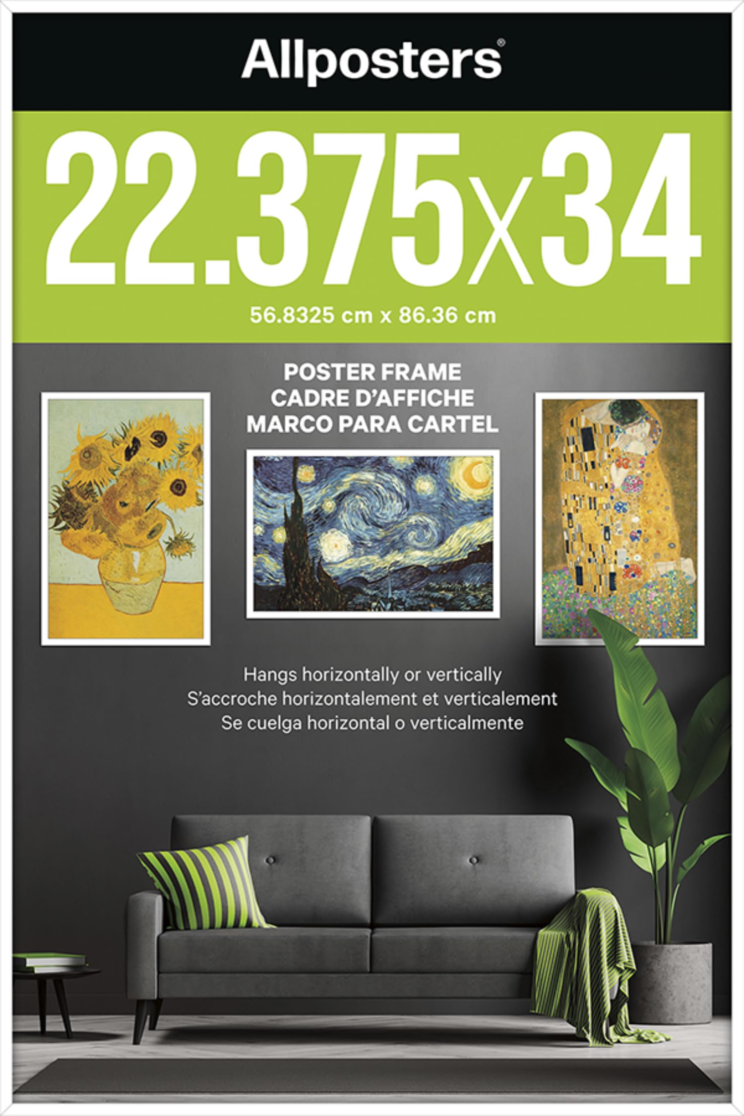 White Poster Frame (22.375