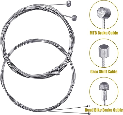 Miniatura 2 de Línea de transmisión universal de bicicleta Cambio de bicicleta Cable y cable de freno Kit para reparación de bicicletas de montaña