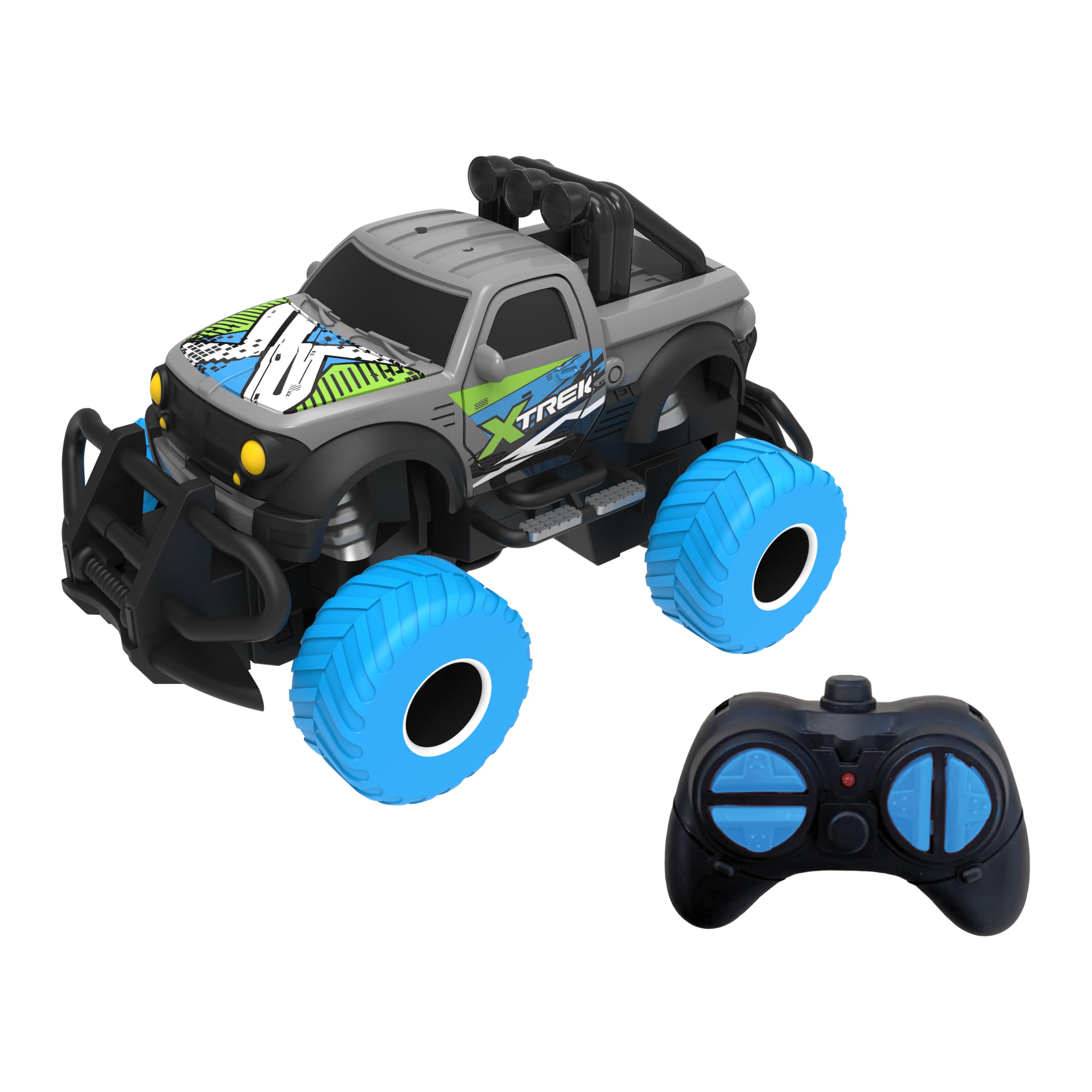 Coche Teledirigido Exost Pixie Mini 2.4 GHz, Formato Mini Todoterreno, Velocidad Real 8 Km/h, Alcance 25 M, Para Niños A Partir De 5 Años