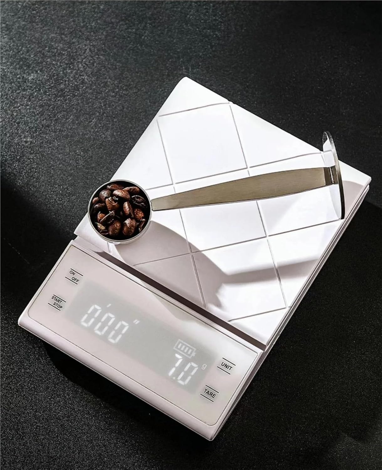 Coffee Spoons 3pcs Stainless Steel Stand Tamper Spoon Tools 2 In 1 Coffee Scoop Portable Powder Measuring