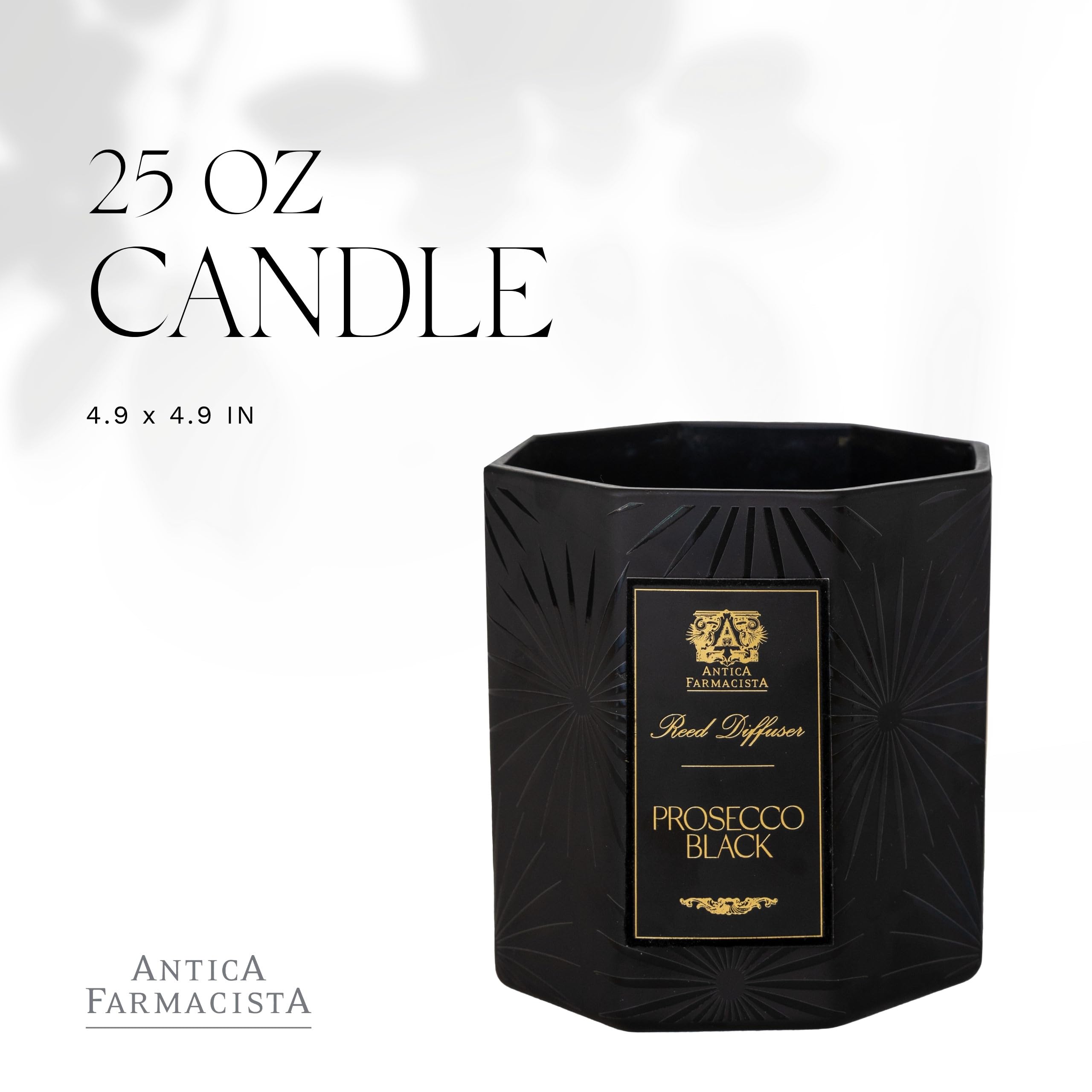 Antica Farmacista - Prosecco Black 25 oz 3-Wick Candle