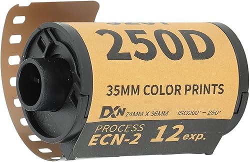 Impresiones en color, Película de impresión en color Amplio rango de exposición de 1.378 in de alta resolución 200-250 grados de sensibilidad a la