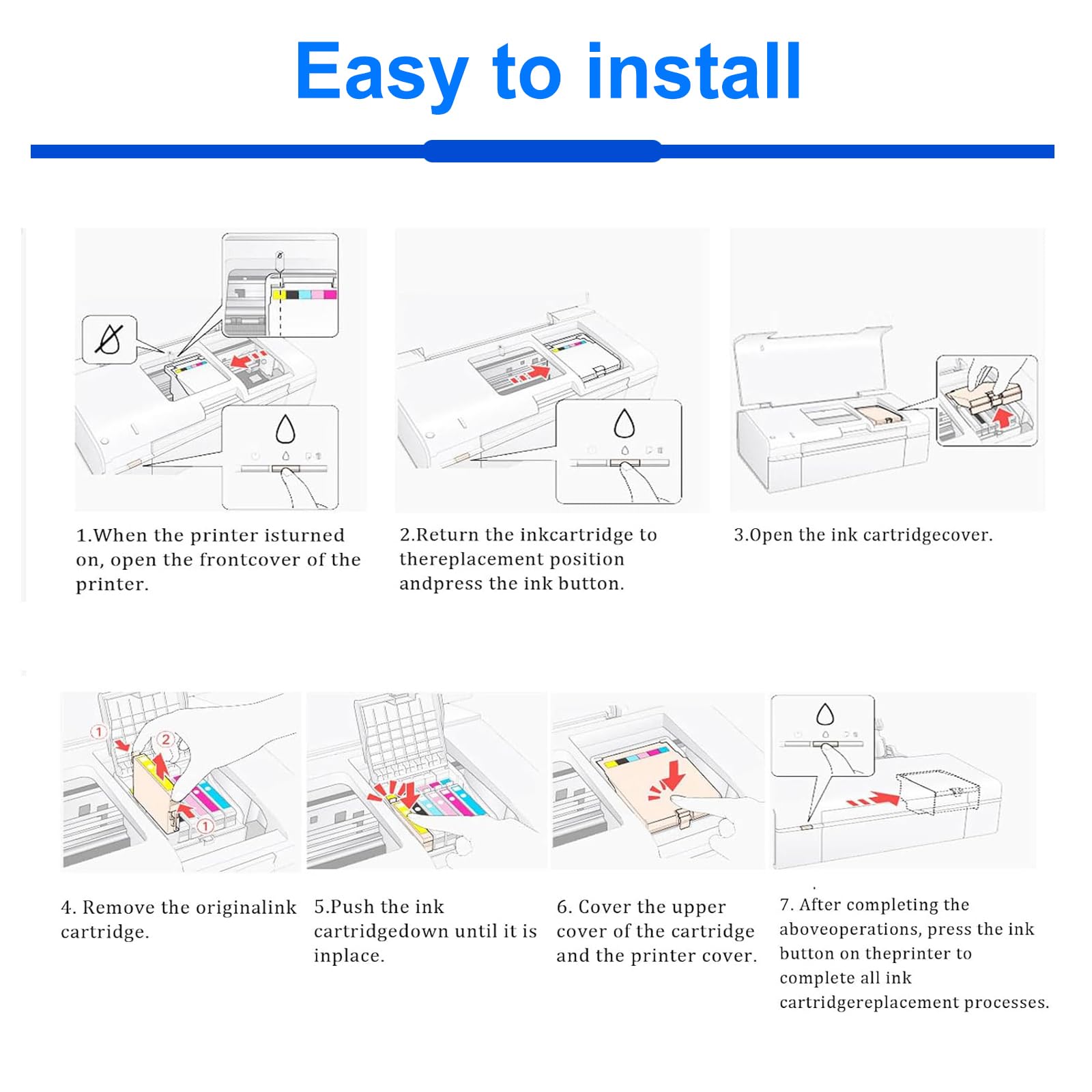 Amazon.com: DBNZ 340XL Black and 341XL Color for Canon Ink