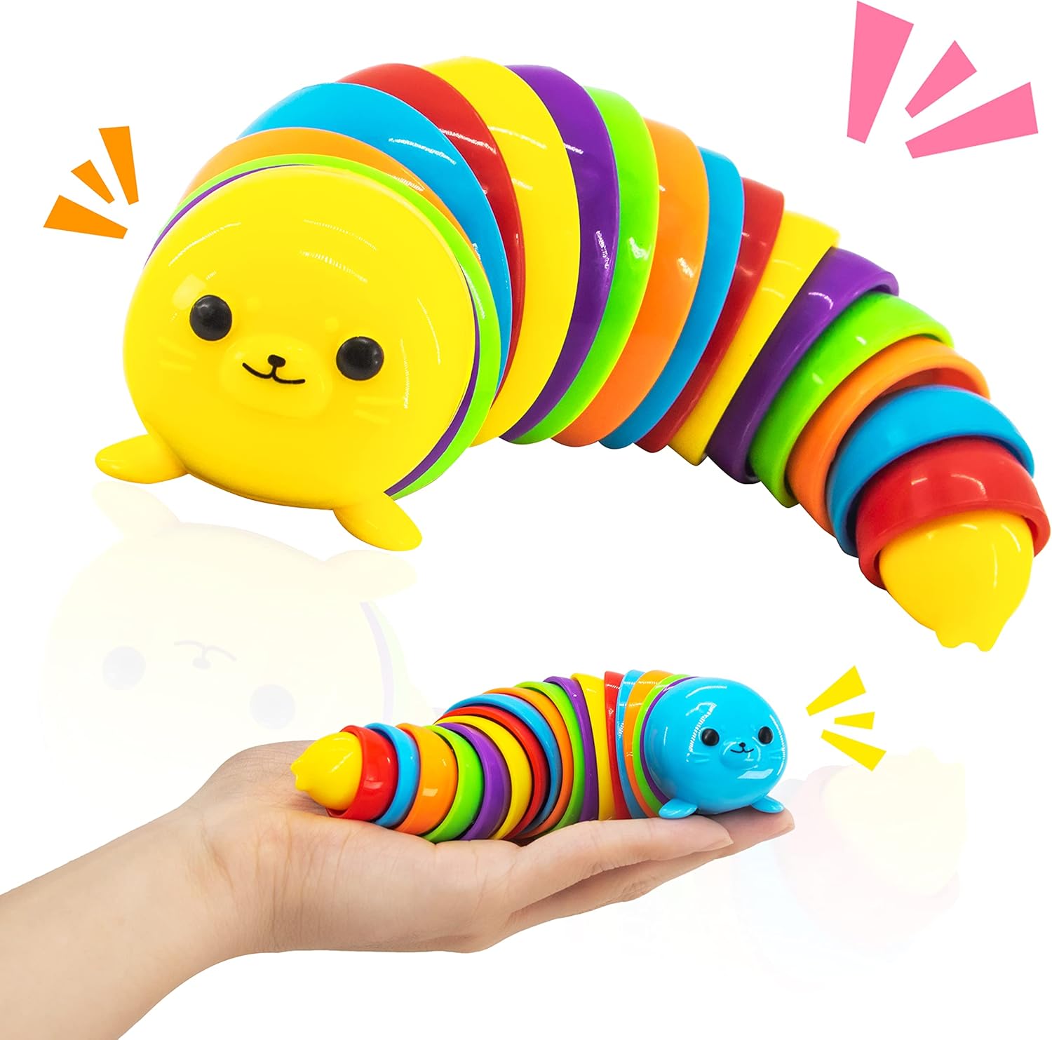 Fidget Seal Sensory Toys Articulated Seal Fidget Toy Office