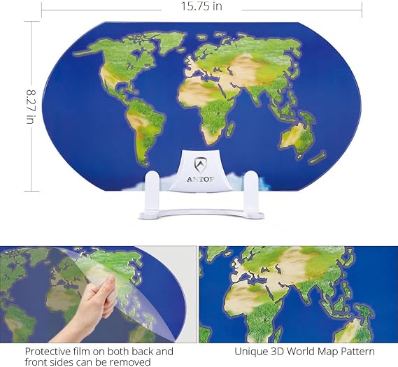 World Map AT-122B Indoor HDTV Antenna