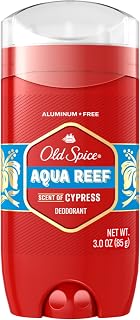 Old Spice Red Zone Collection Aqua Reef Scent Men's Deodorant 3 Oz Pack of 4